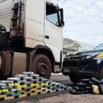 Segundo caminhão de minério é apreendido com drogas em menos de 48h na BR-262