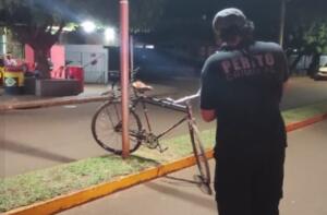 Ciclista é atingido por carro e fica em estado grave