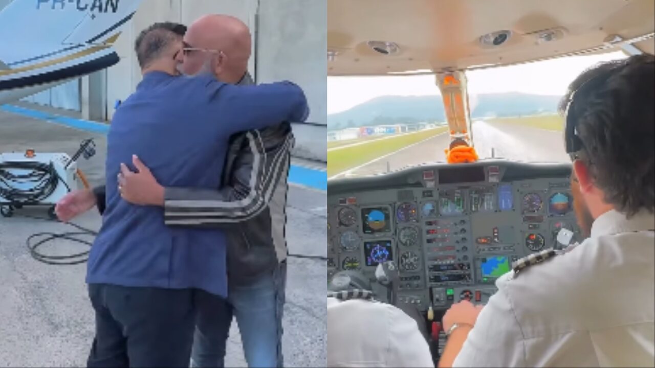 Rick compartilhou momentos de viagem antes de embarcar em helicóptero que desapareceu