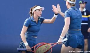 Luisa Stefani vai às quartas de final nas duplas femininas do US Open