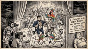 'Vorcarinho' do Pantanal promove festanças e registros preocupam em MS (Ilustração, Gemini)