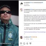 Meta derruba vídeo de MC Cabelinho sobre Flávio Bolsonaro