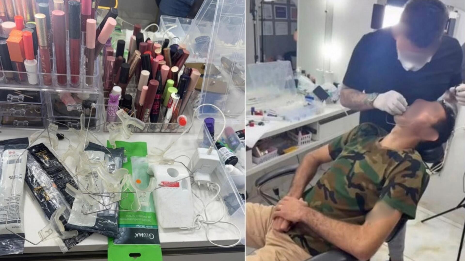 Falso dentista é flagrado atendendo em salão de beleza e levado para delegacia em MS