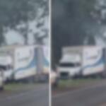 Motorista morre ao invadir pista contrária e bater em caminhão na BR-060