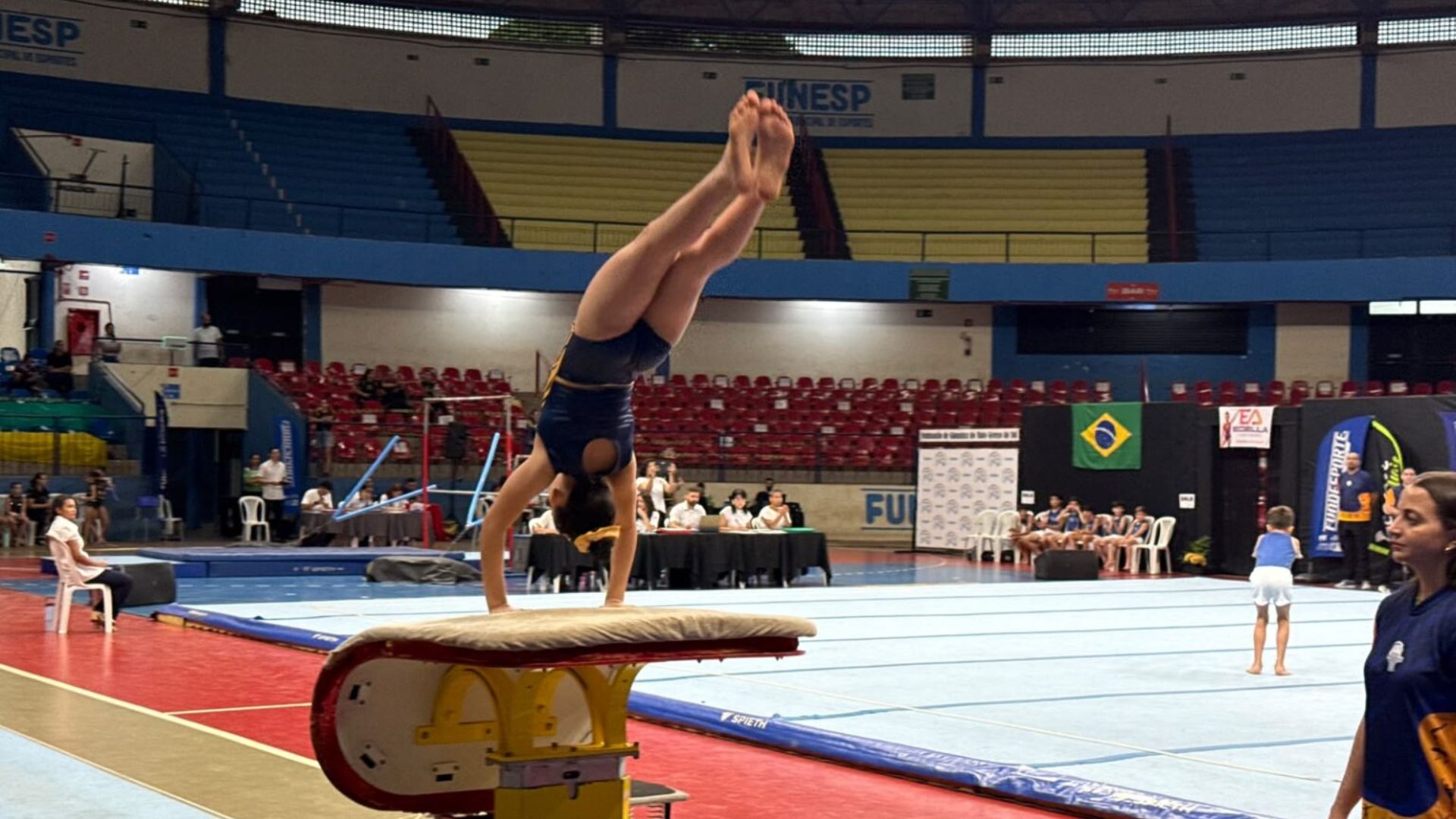 Campeonato de Ginástica Artística segue até domingo com entrada gratuita em Campo Grande