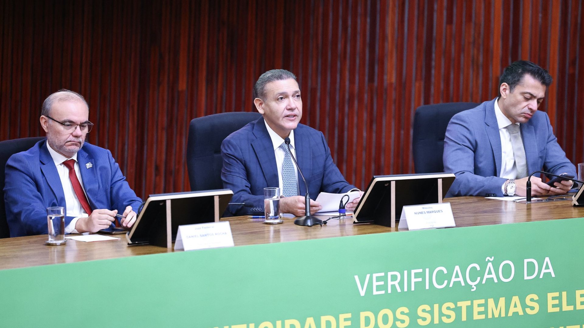 Nunes Marques diz que eleitores podem ter ‘absoluta e irrestrita certeza’ sobre a votação