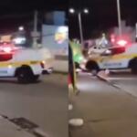 VÍDEO: Viatura da PMRv atropela motociclista em SC durante comemoração pela vitória de Lula