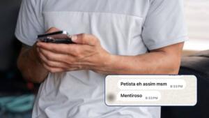 ‘Petista não passa’: aluna denuncia ofensas políticas em grupo universitário
