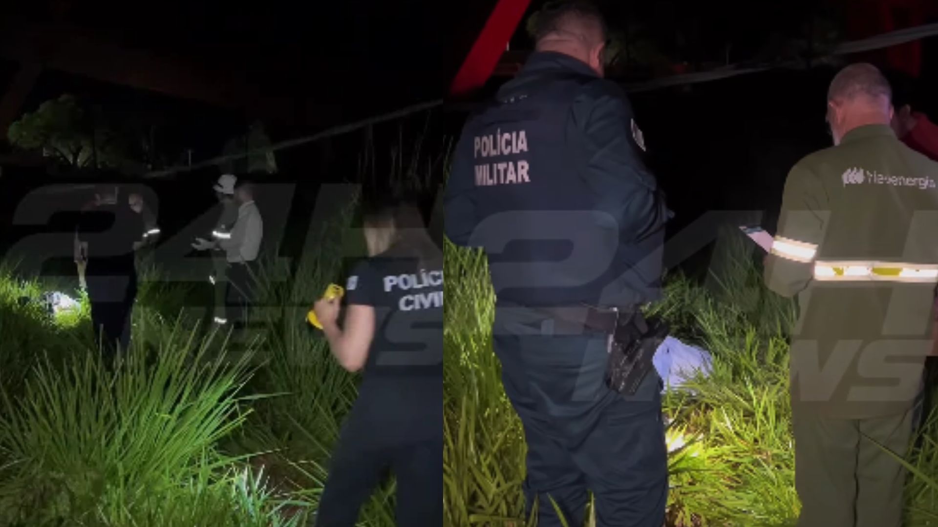 Tentativa de furto de fio termina com morto eletrocutado na BR-158 em MS