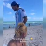 Virgínia é vista curtindo praia com Zé Felipe após término com Vini Jr.