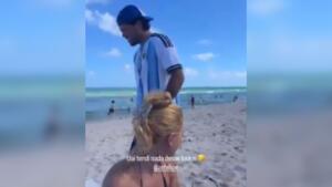 Virgínia é vista curtindo praia com Zé Felipe após término com Vini Jr.