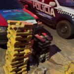 Perseguição na rodovia termina com 70 kg de maconha apreendidos na BR-060
