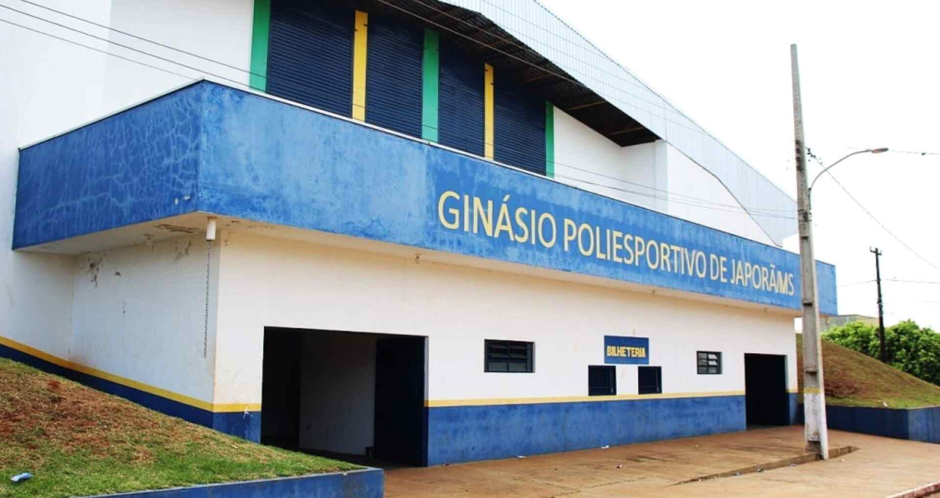 Reforma de ginásio poliesportivo em Japorã pode custar mais de R$ 1 milhão