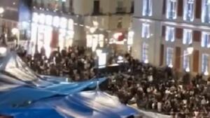 Manifestantes tomaram as ruas da Espanha