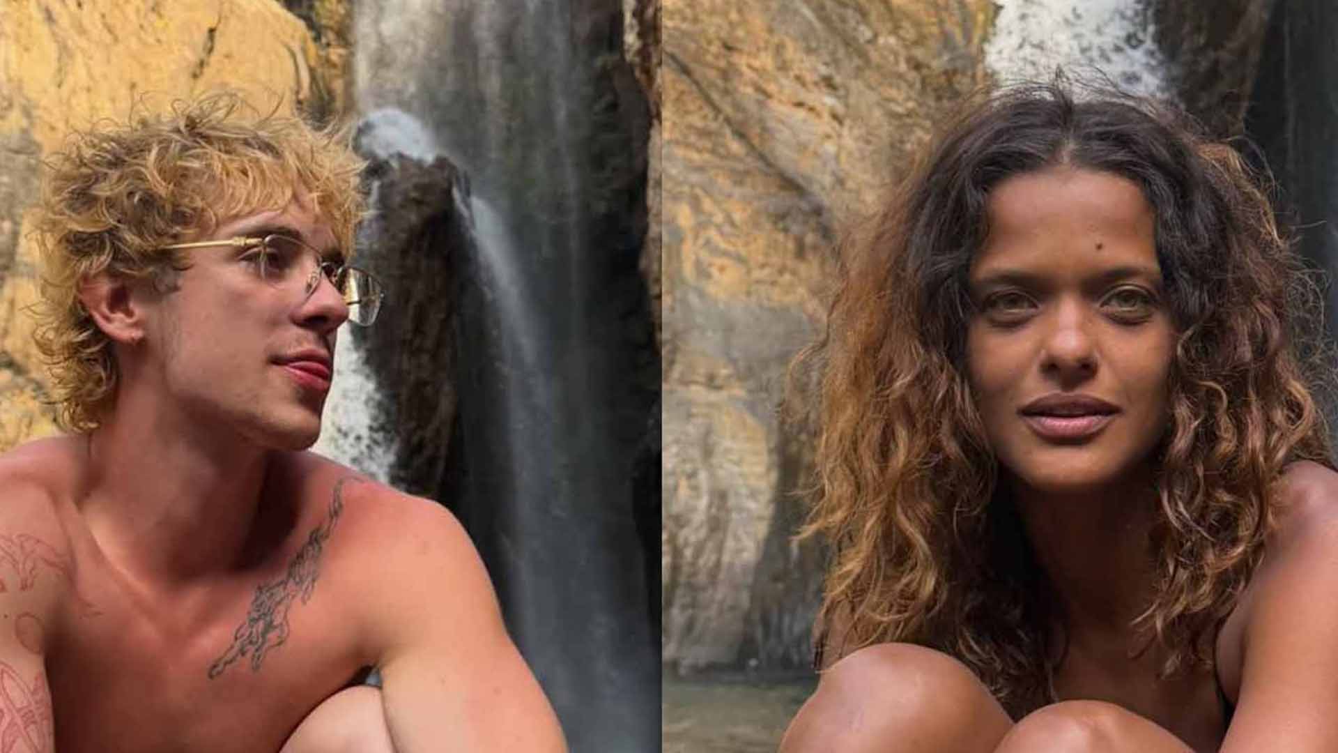 Juliano Floss e Thainá Duarte