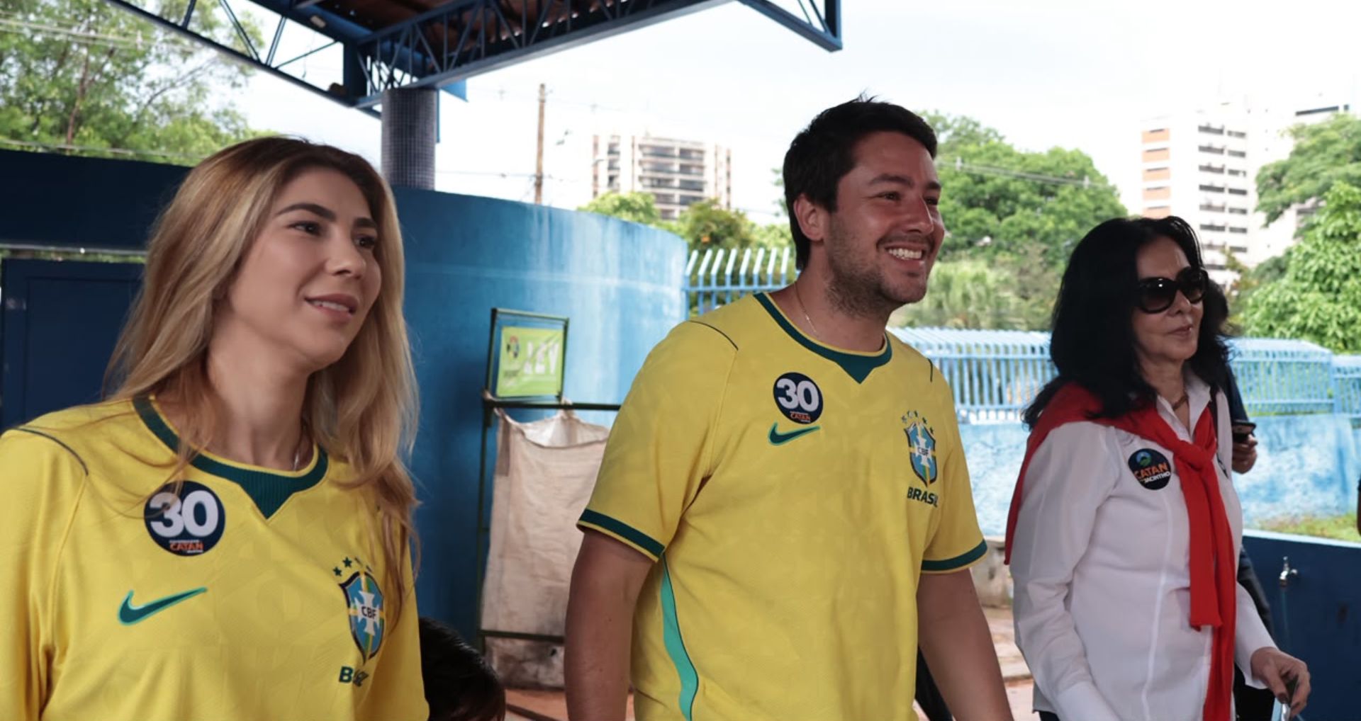 Catan é o primeiro candidato ao Governo de MS a votar: ‘Temperatura das ruas é de surpresa’