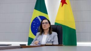 Sul-mato-grossense, Mailza Assis é reeleita governadora do Acre