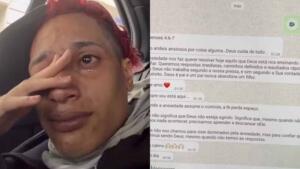 ‘Não sei o que fazer’: Oruam mostra última mensagem que recebeu antes de a mãe ser presa