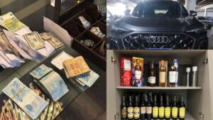 Carros importados e relógios de luxo: itens apreendidos na operação da PF no TCE-MT teve ação em MS