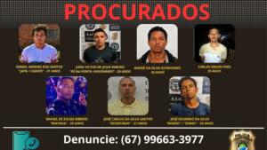 Você conhece? PC divulga procurados por homicídios em ‘guerra entre facções’