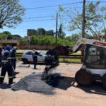 Prefeitura quer tapar 3 mil buracos por dia com mutirão em 11 bairros de Campo Grande
