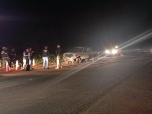 Motociclista morre em acidente com caminhão e caminhonete na BR-060 em Campo Grande