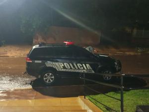 Bêbado é flagrado dirigindo viatura da Polícia Penal na BR-163