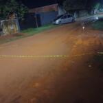 Bandidos rendem família em assalto e morador é baleado no Lageado