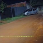 Bandidos rendem família em assalto e morador é baleado no Lageado