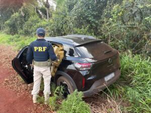 Traficante abandona veículo com 1,2 tonelada de maconha às margens da BR-060