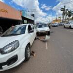 Motorista tem mal súbito e colide com carro na Avenida Bandeirantes