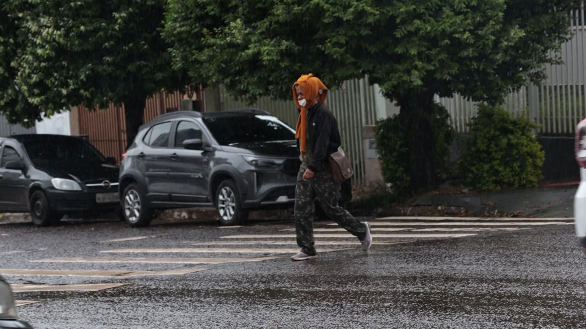 Frente fria mantém chuva e temperaturas amenas em MS nesta terça-feira