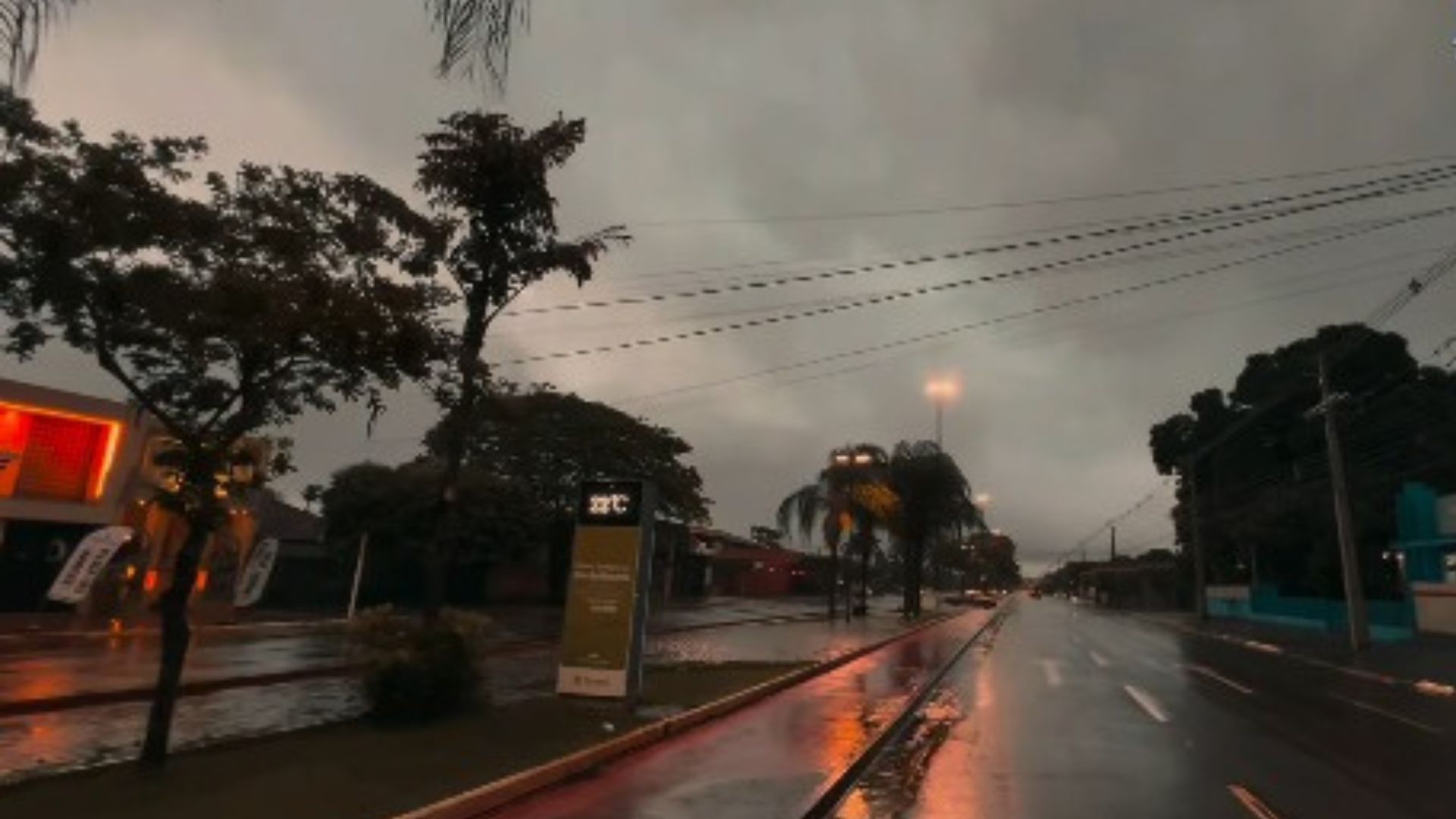 Rio Brilhante é a cidade com maior acumulado de chuva em MS pelo 2º dia consecutivo, com 76,4 mm