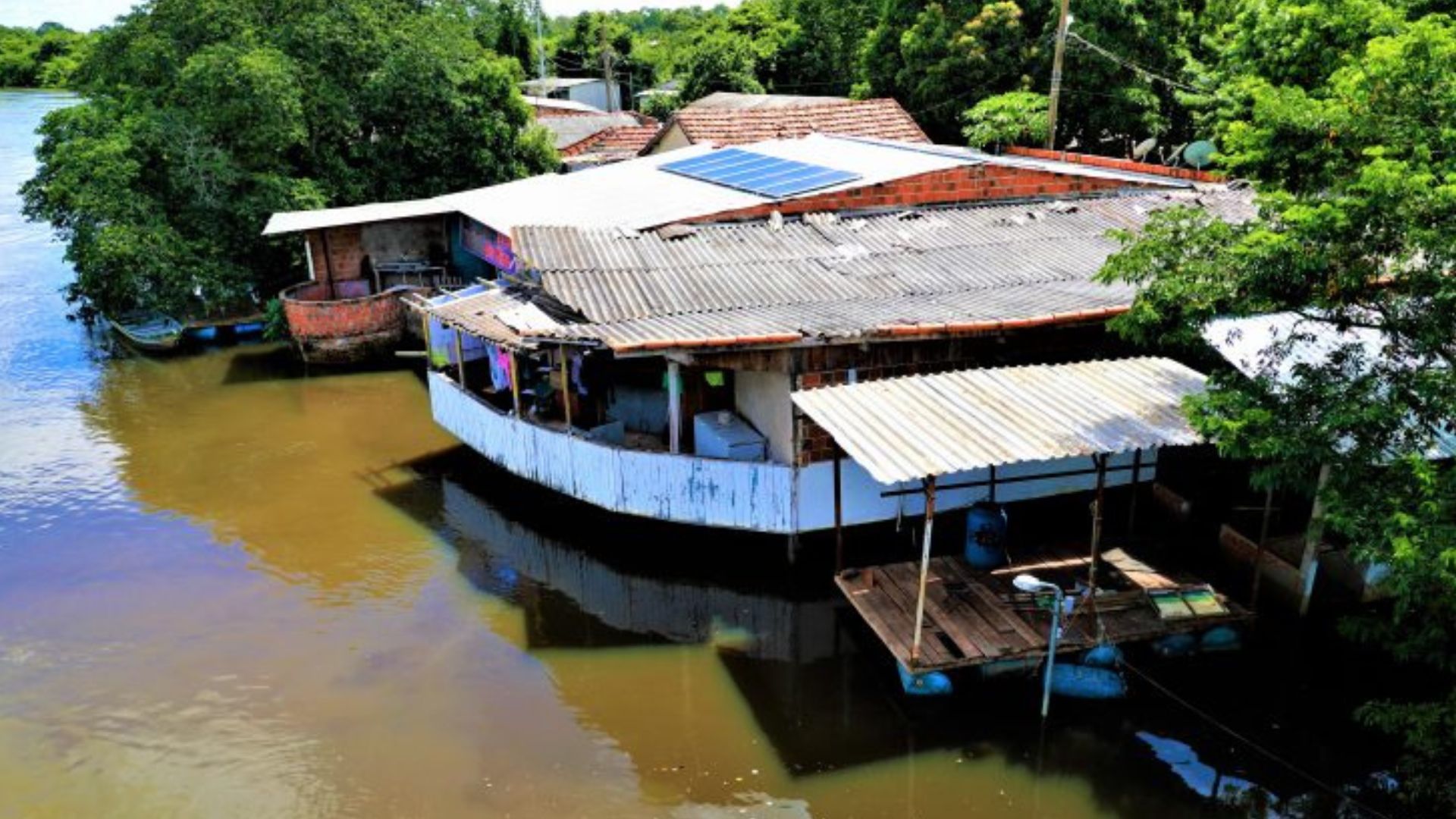 Com previsão de mais chuva, rios estão próximos de atingir nível de emergência em MS