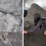 Erupção de vulcão mata três excursionistas; guia de turismo será investigado