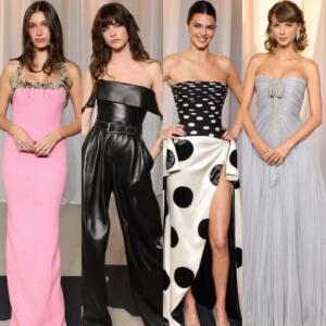 Oscar da moda! Celebridades esbanjam elegância e glamour em evento de Hollywood