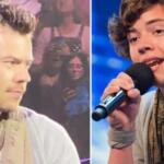 Harry Styles recria visual de sua primeira audição no The X Factor durante Halloween em Nova York