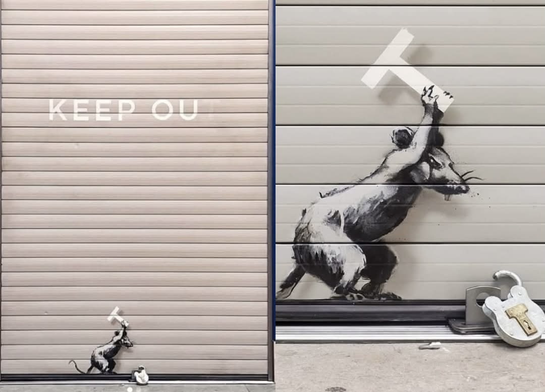 Obra de Banksy sobre o Brexit pode alcançar R$ 12,7 milhões em leilão
