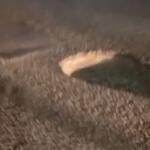 VÍDEO: carro cai em buraco na Duque de Caxias e atinge casal em moto