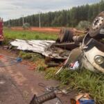 Motorista morre em capotamento de caminhão na BR-267 em MS