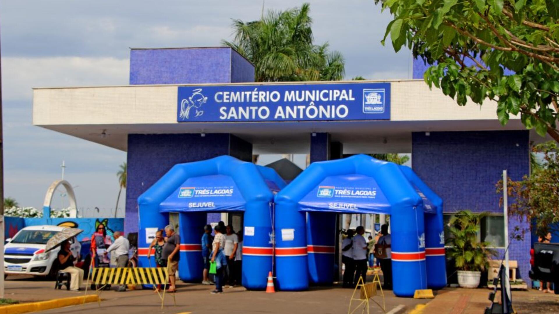 Finados: inscrições para atuação de ambulantes em cemitério de Três Lagoas estão abertas