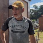 ‘Não fazem mal’: sem temer os mortos, coveiro zela pela memória de quem já se foi em Campo Grande
