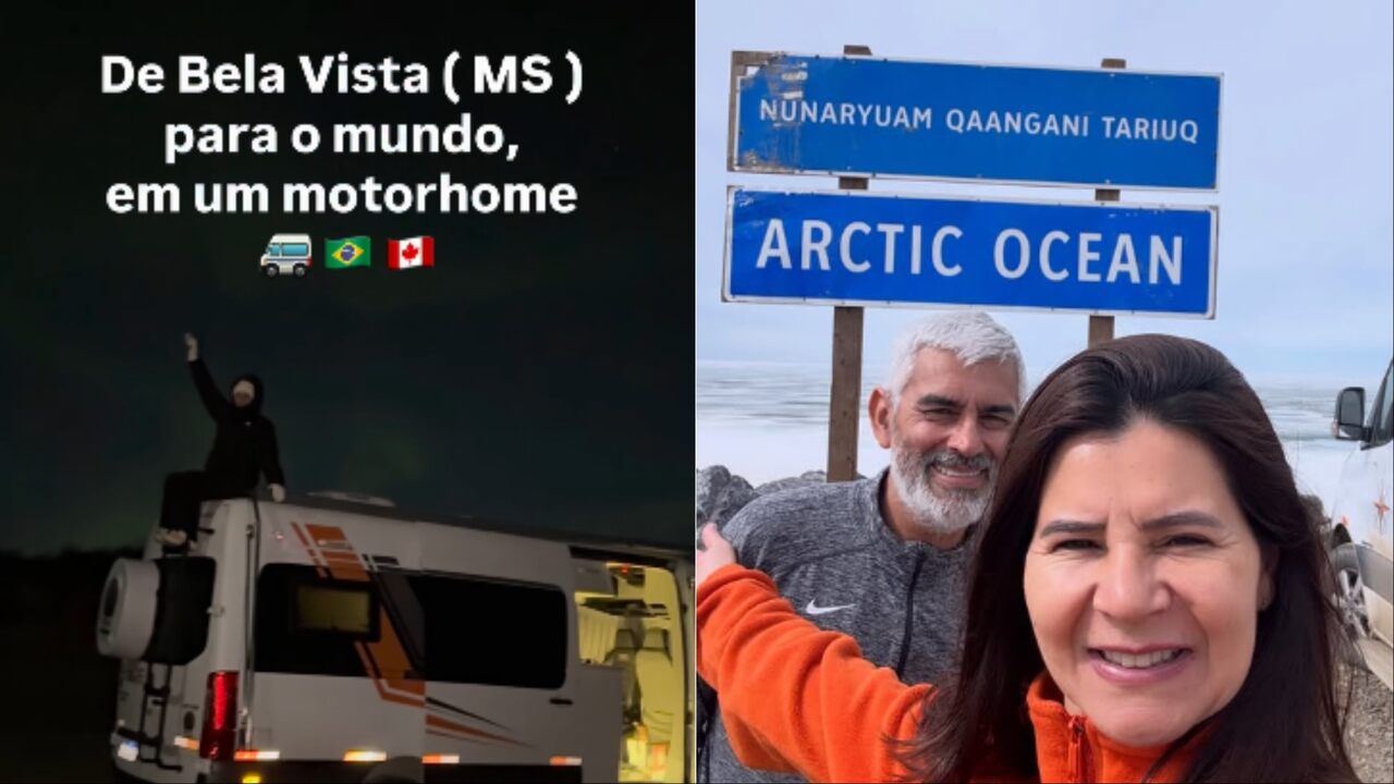 Após um ano na estrada, casal de MS segue de motor home rumo a Campo Grande