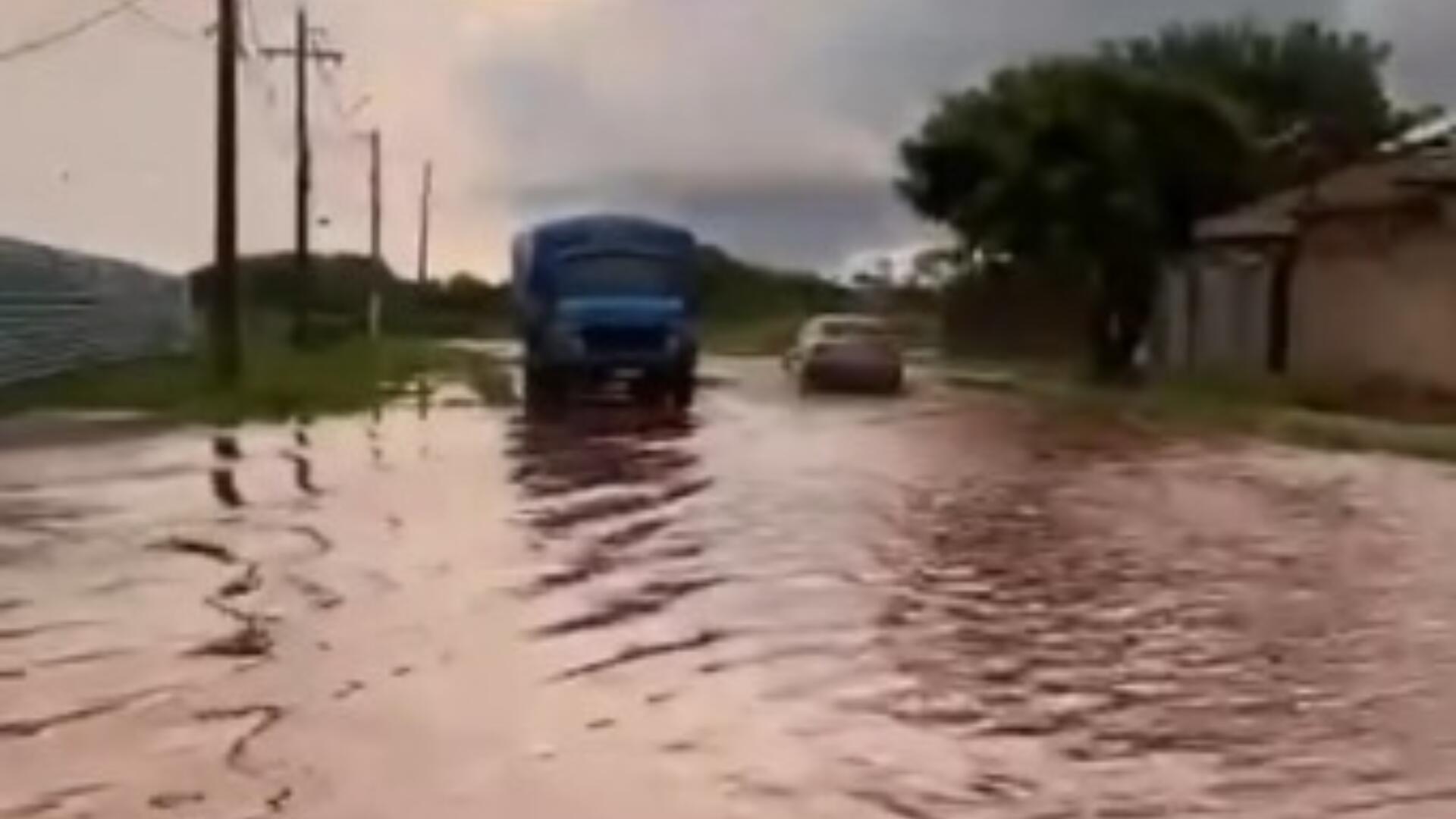 Temporal causa estragos em Rio Brilhante e cidade é a mais chuvosa de MS
