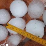 Chuva de granizo causa estragos em Assunção e alerta para previsão de ocorrências no Sul do Brasil