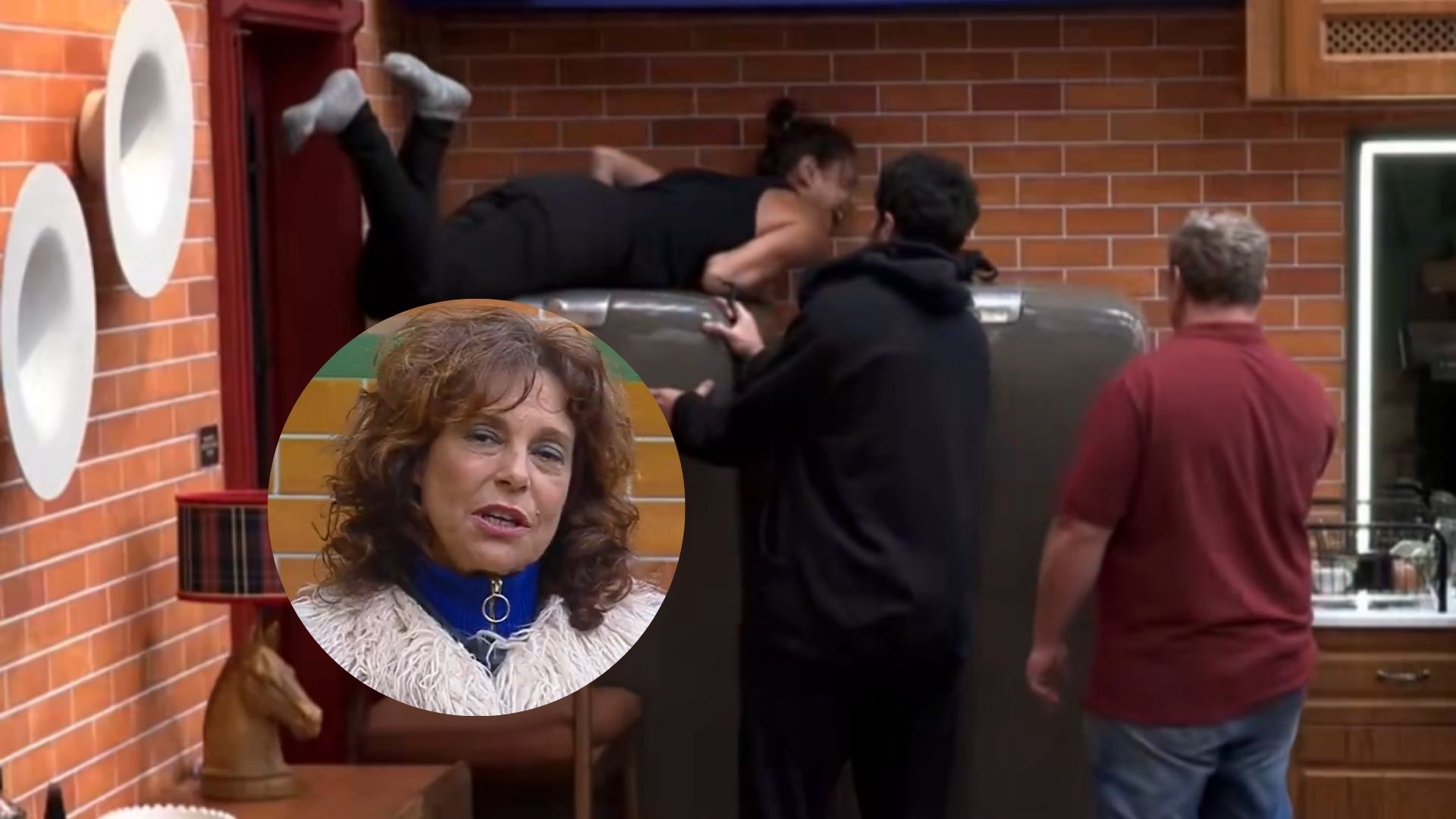 giovanna na geladeira
