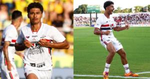 São Paulo sobrevive a primeiro tempo vibrante do Mirassol e busca empate fora de casa