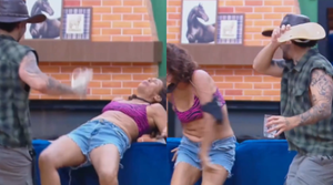 Surra em ‘A Fazenda’? Giovanna e Jottapê alopram após Fran jogar água na cara de Ariela