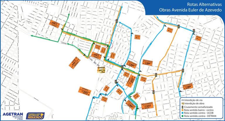 Vai passar pela Euler ou Tamandaré? Obras podem alterar trânsito no ...