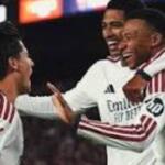 Mbappé chega ao 100º gol pelo Real Madrid e decreta vitória sobre Barcelona no Camp Nou